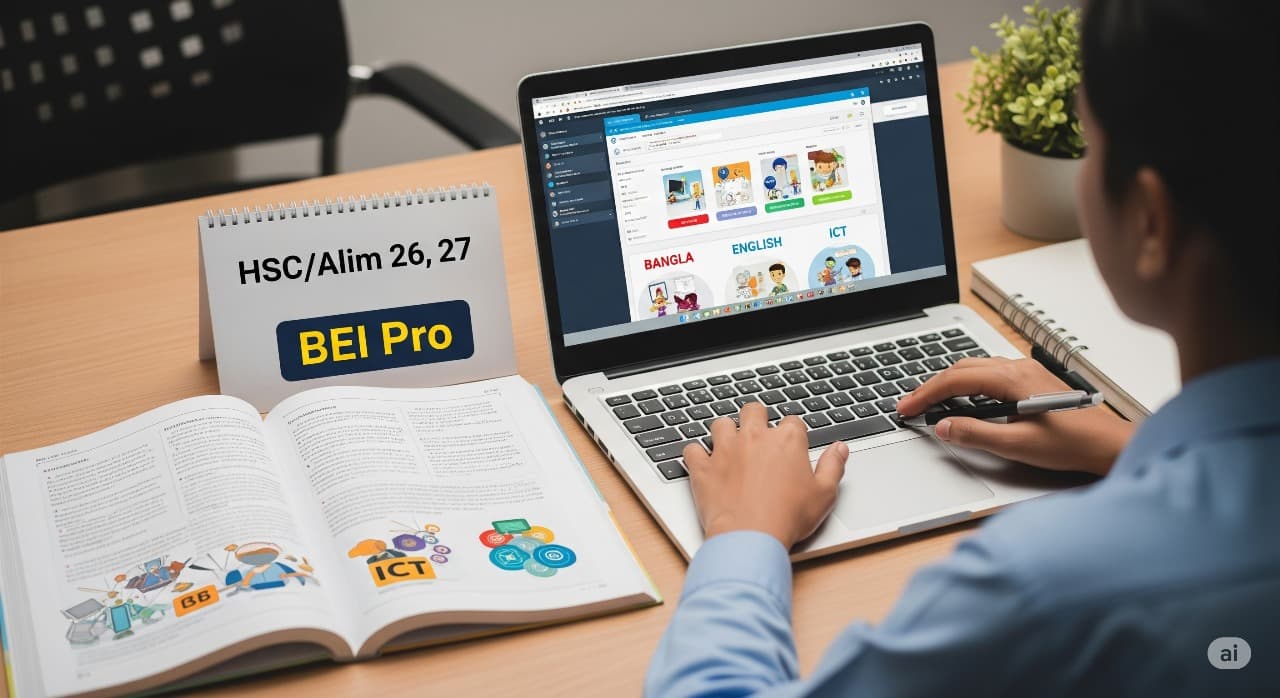 BEI Pro(Bangla,English,ICT) – HSC/Alim 26 & 27